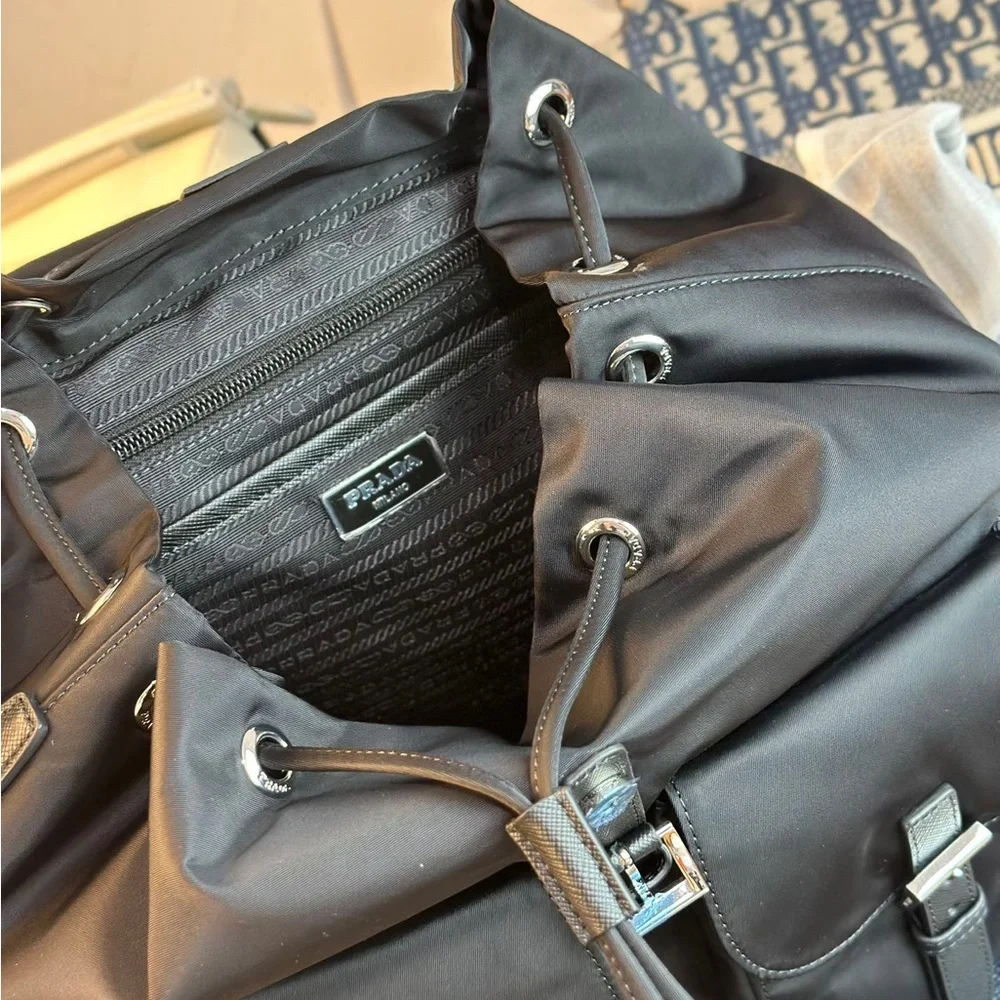 Prada Women's Black Backpack - Picture 4 of 8